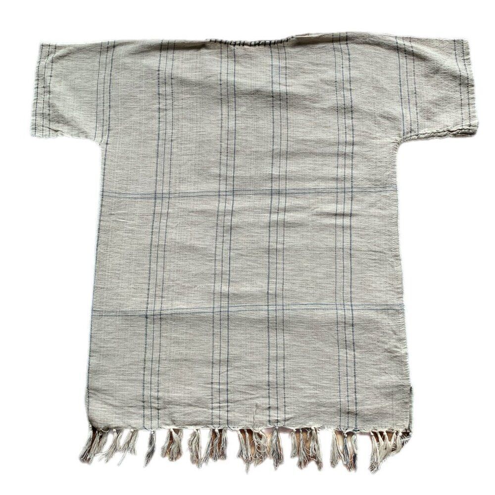 VNTG Shirt Women M Men S Lion Wearable Art Boho Retro African Tassel Animalprint - Picture 5 of 9
